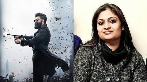 Yash in a poster for Toxic (L) and Geetu Mohandas (R)