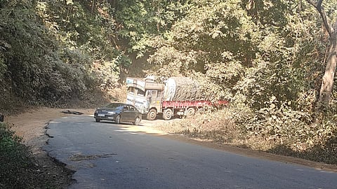 Chinturu to Maredumilli ghat road is prone to mishaps due to curves.
