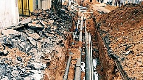 The piipeline work in progress