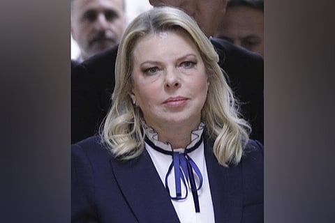 Wife of Israeli Prime Minister Benjamin Netanyahu, Sara Netanyahu.