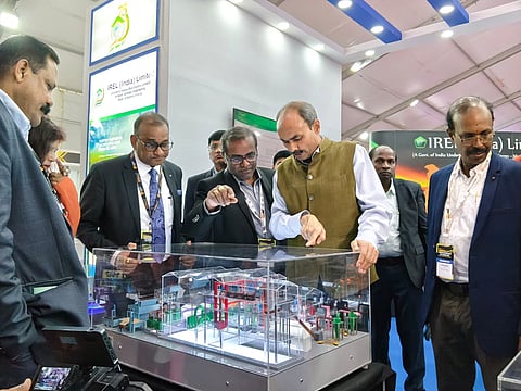 Additional chief secretary of Industries Hemant Sharma at the expo