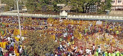 Anasuya said Chief Minister A Revanth Reddy had approved `251 crore for the jatara, including Rs 150 crore for arrangements and Rs 101 crore for restoration of sacred platforms (gaddelu).