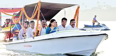 Madhavaram lake, restored at a cost of Rs 15.03 crore, spans an area of 267540 sq m.