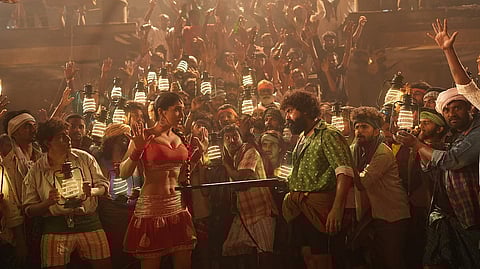 Kriti Verma in 'Ratuni Ratuni' song