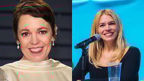 Olivia Colman (L) and Billie Piper (R)