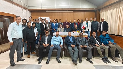 The association felicitated Captain Y Manoj Joy from Chennai and YK Jena from Odisha for their compassion, commitment and selfless service to the global seafaring community.