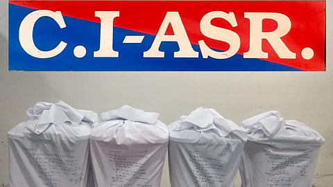 The raids resulted in the recovery of 40.1 kg of heroin, 609 intoxicant tablets and capsules, and Rs 2,060 in drug money.