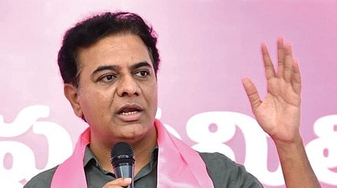 BRS working president KT Rama Rao.