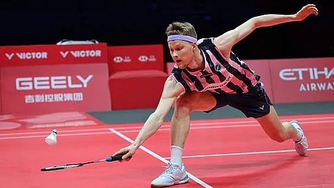 Anders Antonsen pulled out of Indian Open citing Delhi pollution
