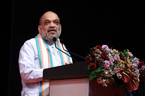 The Adi Shankaracharya Samager Granthavli, published by the 117-year-old Sastu Sahitya Mudranalaya Trust and edited by eminent scholar Gautambhai Patel, was unveiled by Shah/