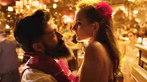 A still from Toxic featuring Yash