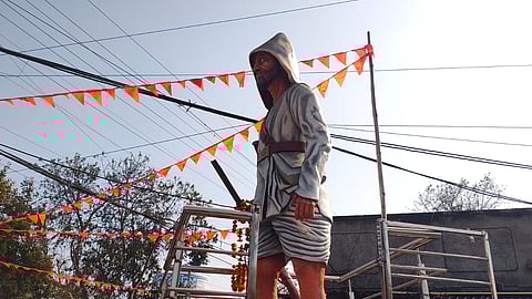 Tantya Bhil statue in Khargone sparks corruption row over cheaper material