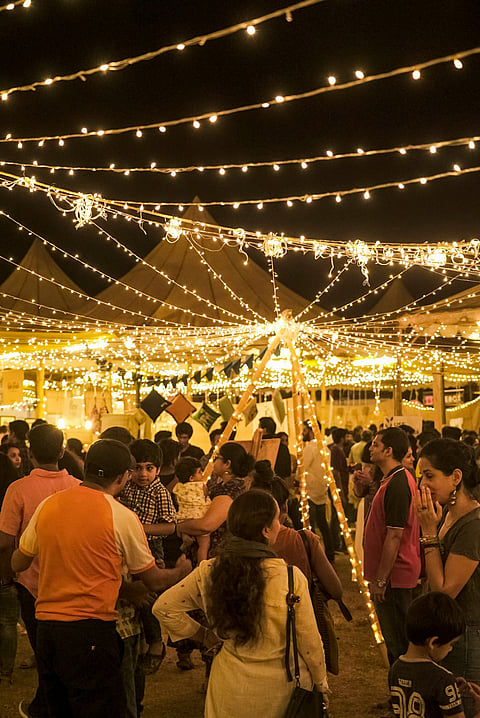 Scenes from previous editions of Kochi On Flea.k