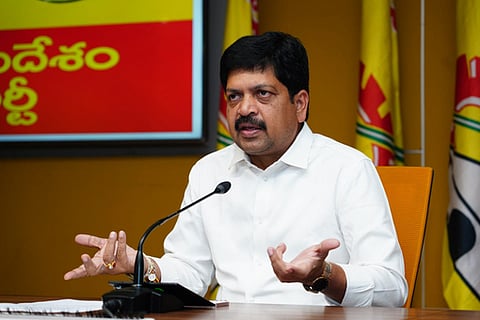 Excise Minister Kollu Ravindra.