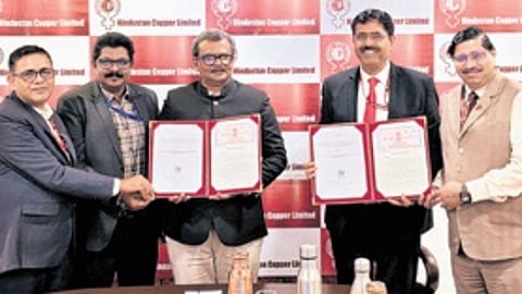 Directors of HCL and IMMT launching a collaborative project for recovery of critical minerals