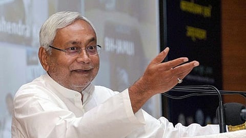 Bihar Chief Minister Nitish Kumar.