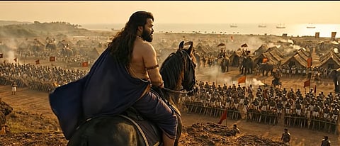 A scene from the AI-generated video created by Magsman Studio