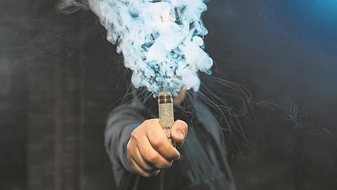 Vaping linked to lung injury