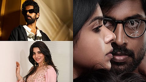 Kathir and Divya Bharathi in a poster from Aasai