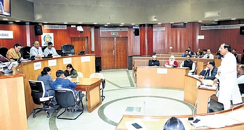 Standing Committee during the meeting on Wednesday.