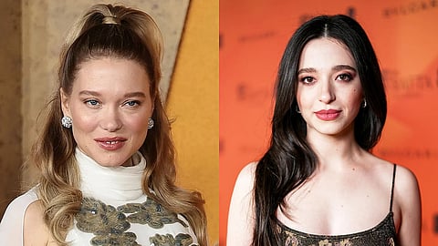 Léa Seydoux and Mikey Madison