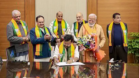 Nabin has ABVP roots, a stint as the BJP Yuva Morcha’s national general secretary and five consecutive terms as MLA