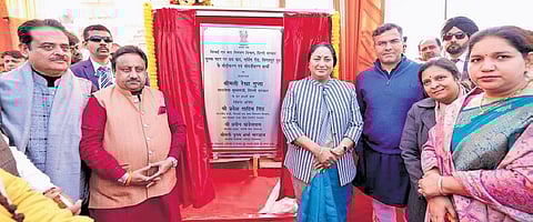 CM Rekha Gupta lays foundation stone for rejuvenation of Munak canal in Delhi