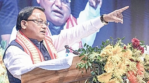 The Chief Minister, who also holds finance portfolio, had presented a budget of `2.90 lakh crore for 2025-26 on February 17, 2025.