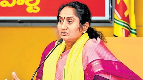 Minister for BC Welfare S Savitha accused the YSRCP leaders of spending false propaganda on the issue of installing the NTR statue.