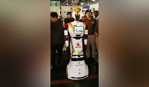 The humanoid robot named “ASC Arjun”