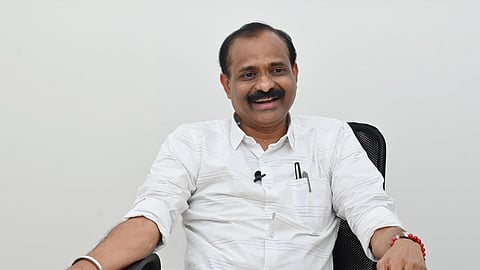 Mayor V V Rajesh.