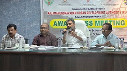 Rajahmendravaram Urban Development Authority (RUDA) Chairman Boddu Venkataramana Chowdary