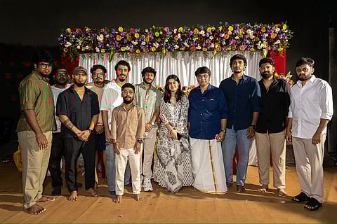 LK Akshay Kumar and the rest of the crew of Production no 13