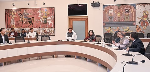 CM Mohan Charan Majhi presides high level meeting on AI to discuss the future course of action.