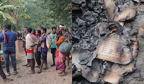 The converted members alleged that they were thrashed, their belongings thrown out of their houses, stored ration and important documents burnt.