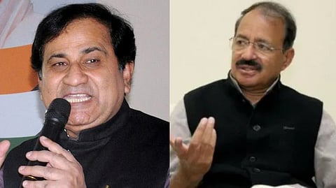 Former Congress leader Shakeel Ahmed, Congress leader Rashid Alvi