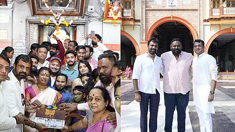 The cast and crew of Hubballi Hunters