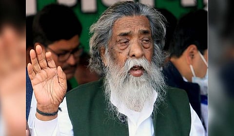 Former Jharkhand Chief Minister and veteran tribal leader Shibu Soren.