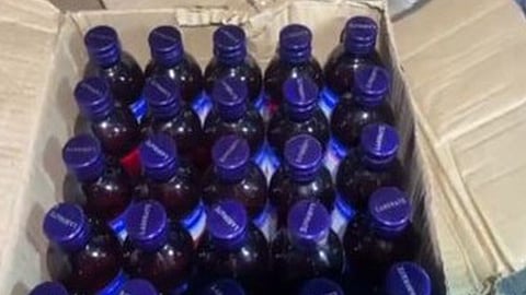 Bottles of banned Codeine syrup. Image used for representational purposes only.
