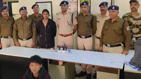 Arrested accused under police custody