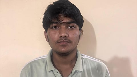 Arrested accused Faizan Shaikh