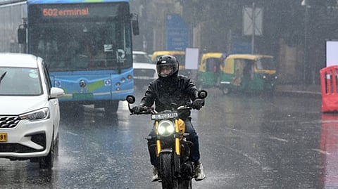 Delhi rain image used for representative purpose.