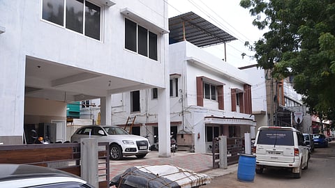 Patients visiting the child care hospital on two-wheelers and cars alleged that security personnel prevented them from using the underground parking facility.