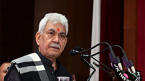 J-K: Lieutenant Governor Manoj Sinha