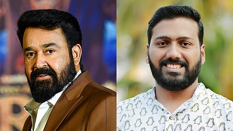 Mohanlal (L) and Vishnu Mohan (R)