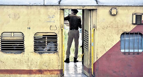 Rail passengers have demanded the deployment of private security personnel, similar to the Metro Rail system, along with frisking at stations and identifying habitual offenders.
