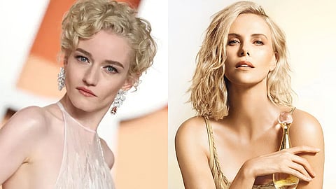 Julia Garner and Charlize Theron