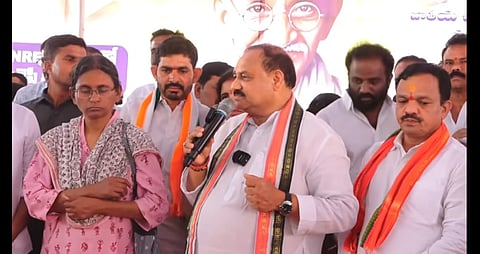 AICC state in-charge Meenakshi Natarajan and TPCC president Mahesh Kumar Goud