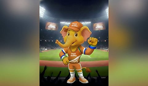 Chief Minister Vishnu Deo Sai unveiled the official logo and mascot, ‘Gajru’, for the upcoming Surguja Olympics.