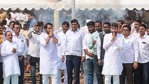 The sons of late Maharashtra deputy chief minister Ajit Pawar -- Parth Pawar and Jay Pawar.